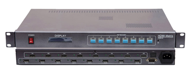 盤古HDMI8*8路矩陣